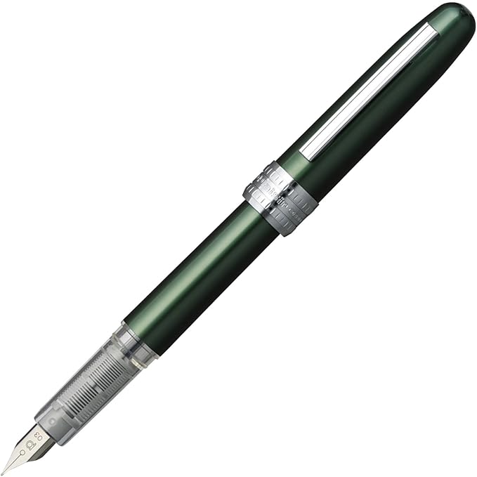 Platinum Plaisir Green Fine fountain pen